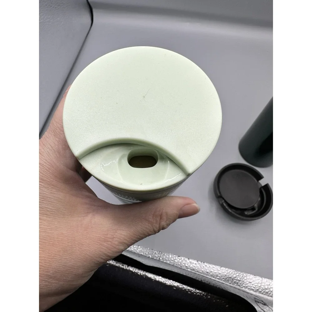 Starbucks Limited Edition 2021 Mint Etched Frosted Ribbon Swirl Tumbler 16oz Cup